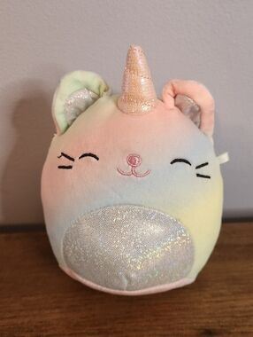Squishmallows Camilla The Rainbow Caticorn 5inch Rainbow